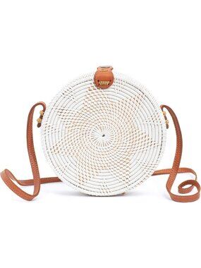 Handmade Straw Wicker Rattan Crossbody Bags - Stylish Purses for Women